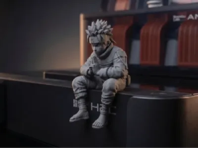 Naruto Uzumaki - Desk Buddy 3D Model