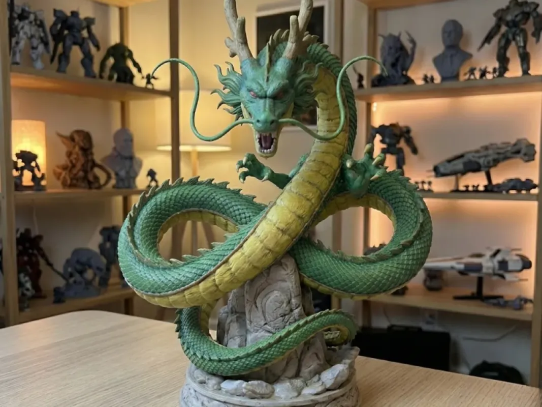 Shenlong Ejderhası 3D Model - Dekoratif Ejderha